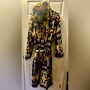 Mens Pendleton 100% cotton terry velour robe XL.